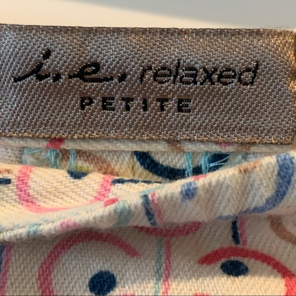 i.e. relaxed 100% Cotton Skirt in Retro Pattern; Nice, Heavy Material sz 12 P - Picture 3 of 14